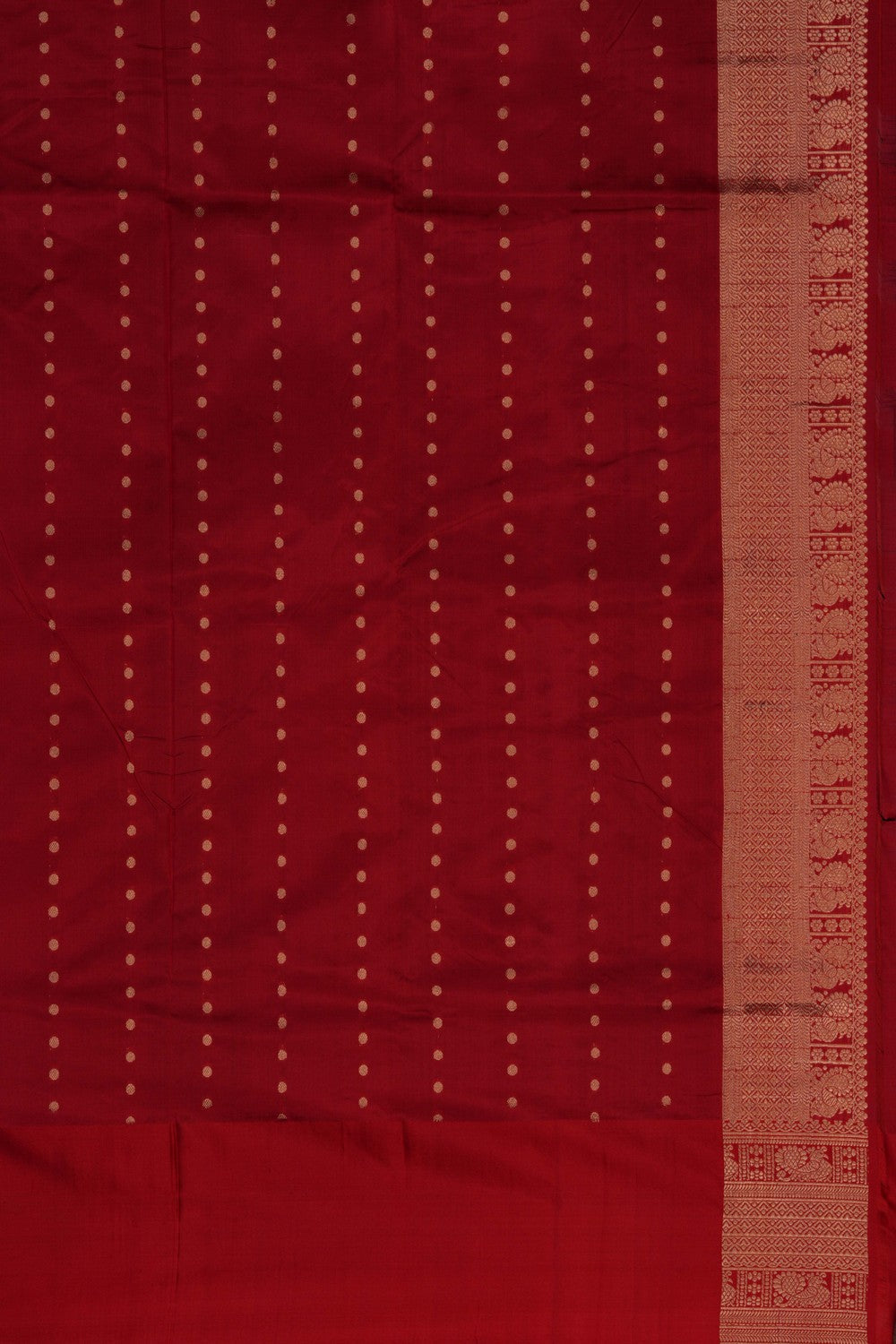 Image of Banarasi Katan Silk Green Saree