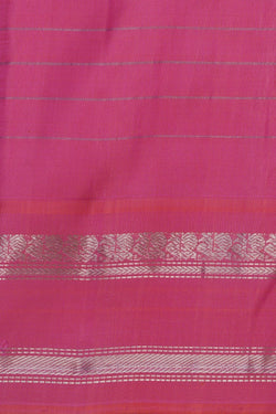 Image of Gadwal Silk Purple Saree
