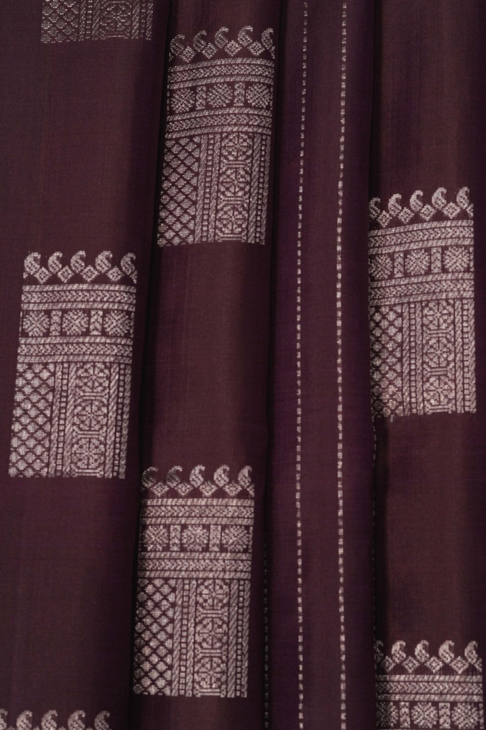Image of South Silk Brown Saree