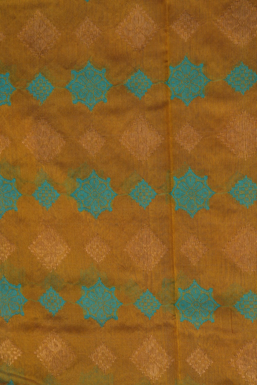 Image of Chanderi Silk Gold Saree
