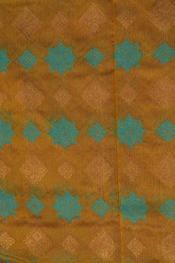 Image of Chanderi Silk Gold Saree