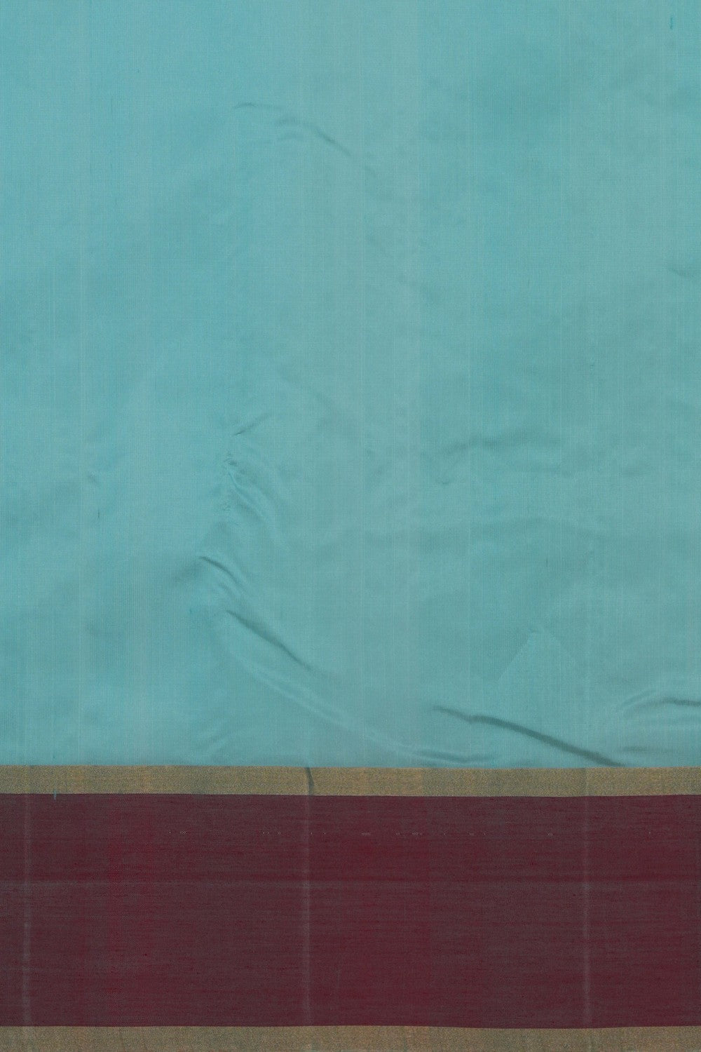 Image of Chanderi Silk Ice Blue Saree