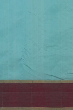Image of Chanderi Silk Ice Blue Saree
