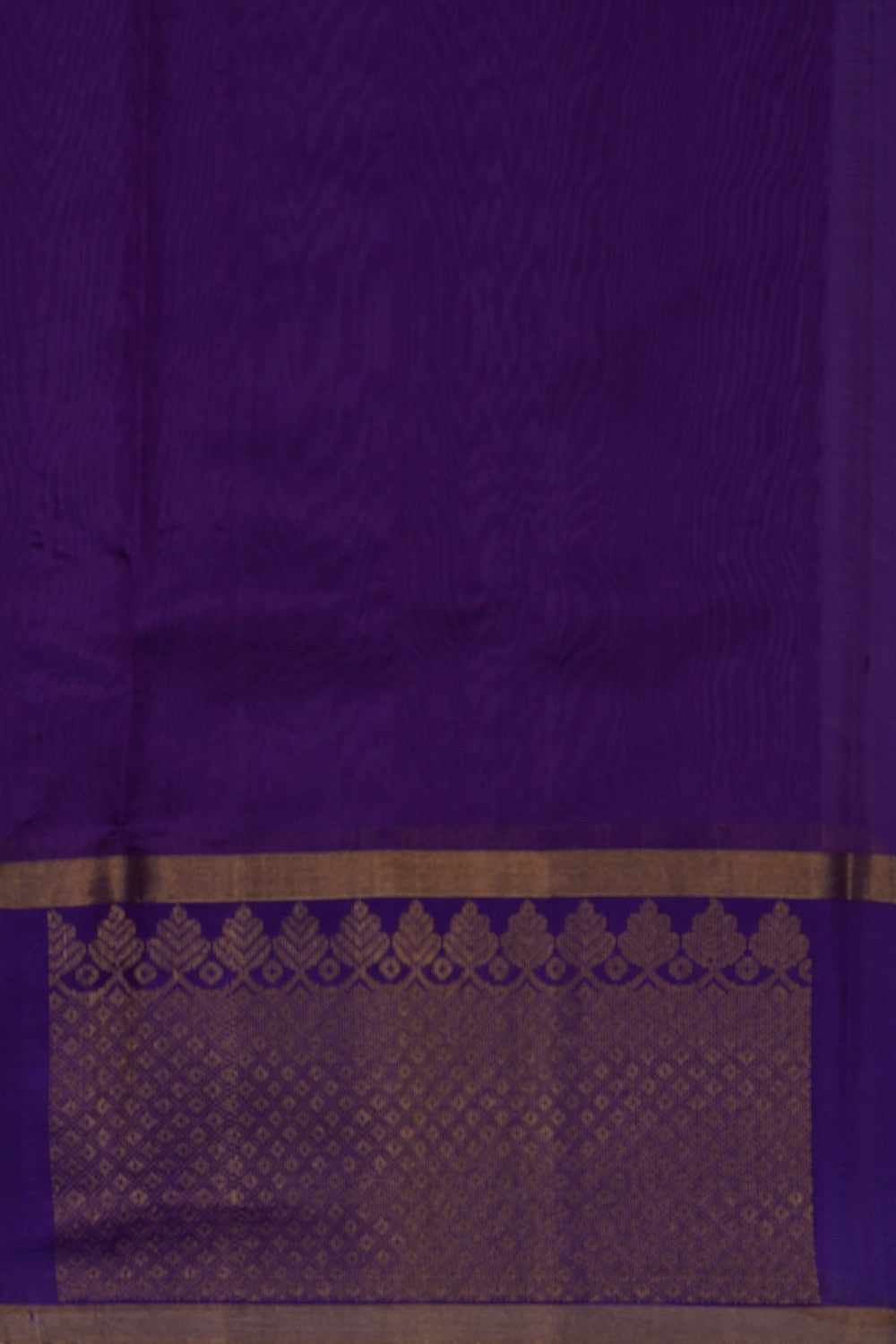 Chanderi Silk Purple Saree
