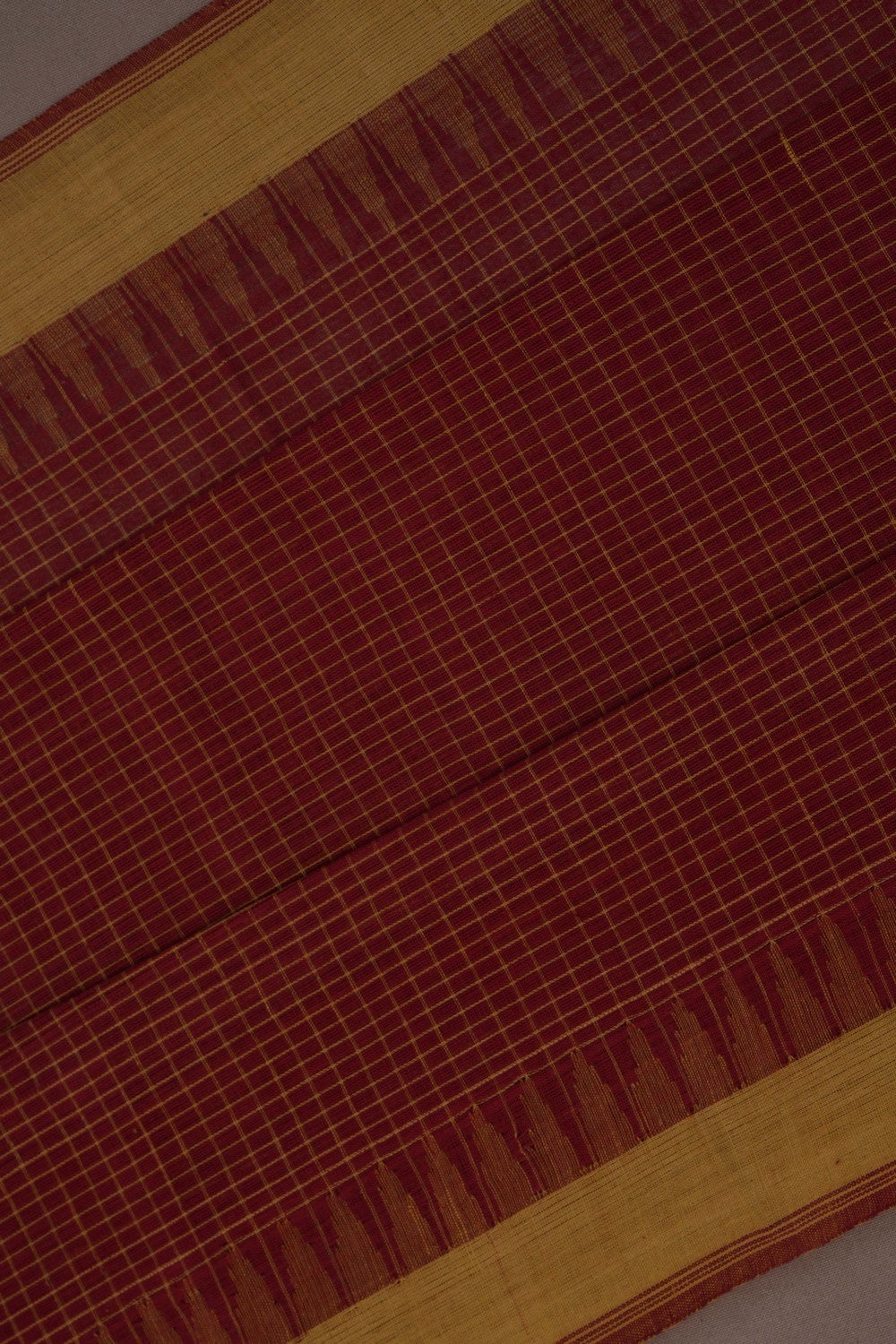 A Handloom Khadi Cotton Saree