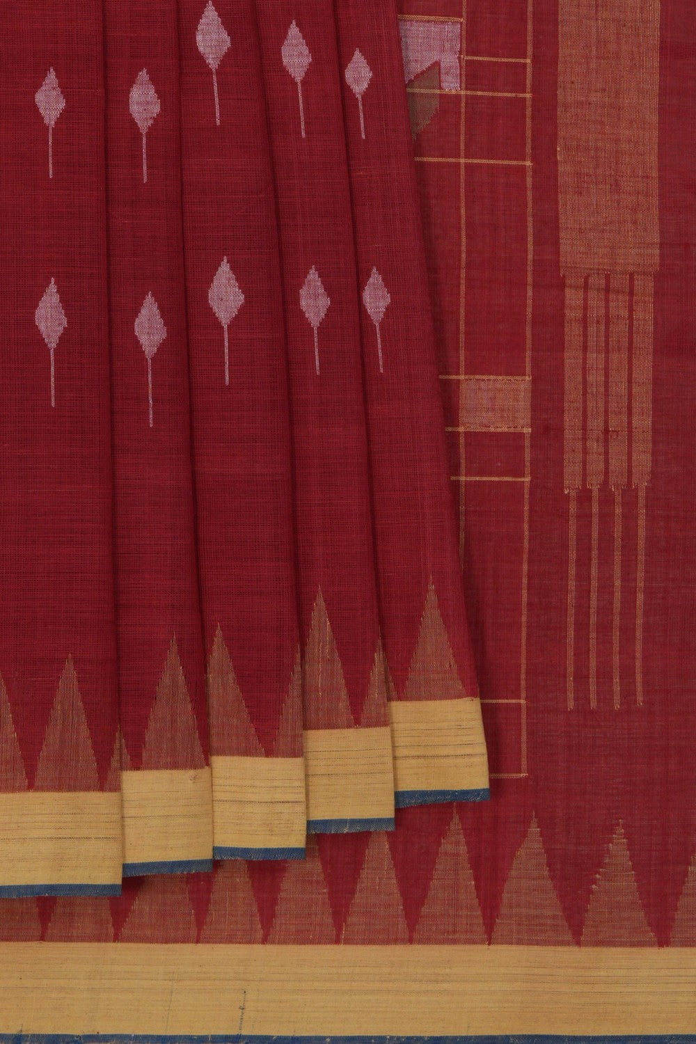 Image of A Handloom Khadi Cotton Saree