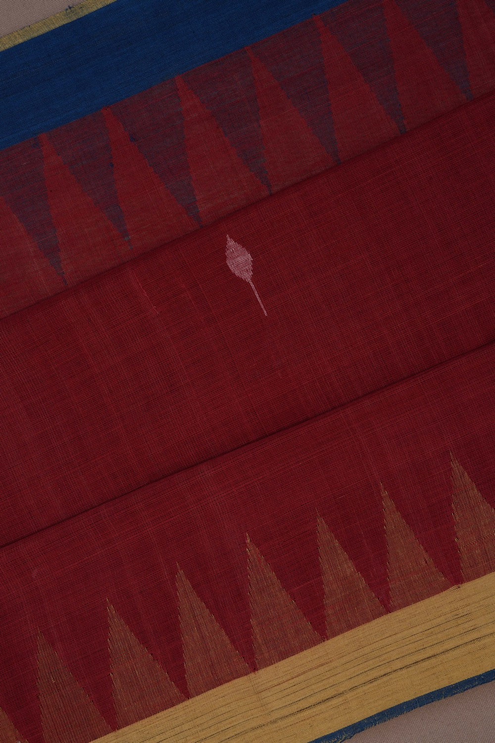 Image of A Handloom Khadi Cotton Saree