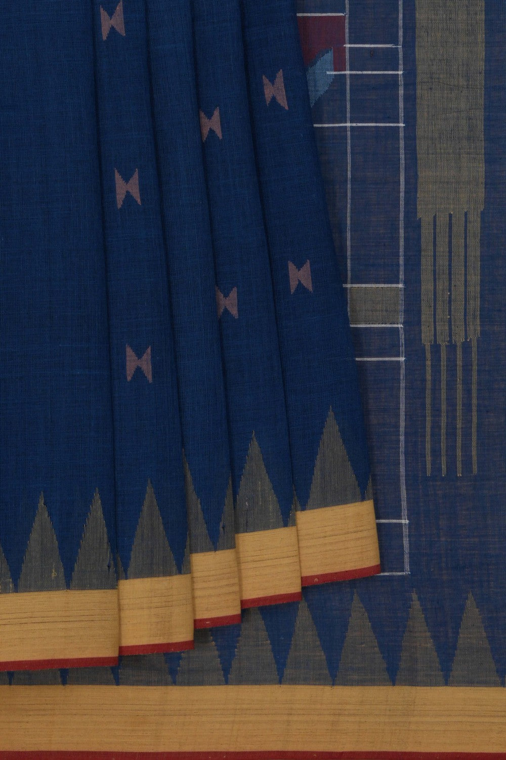 Image of A Handloom Khadi Cotton Saree