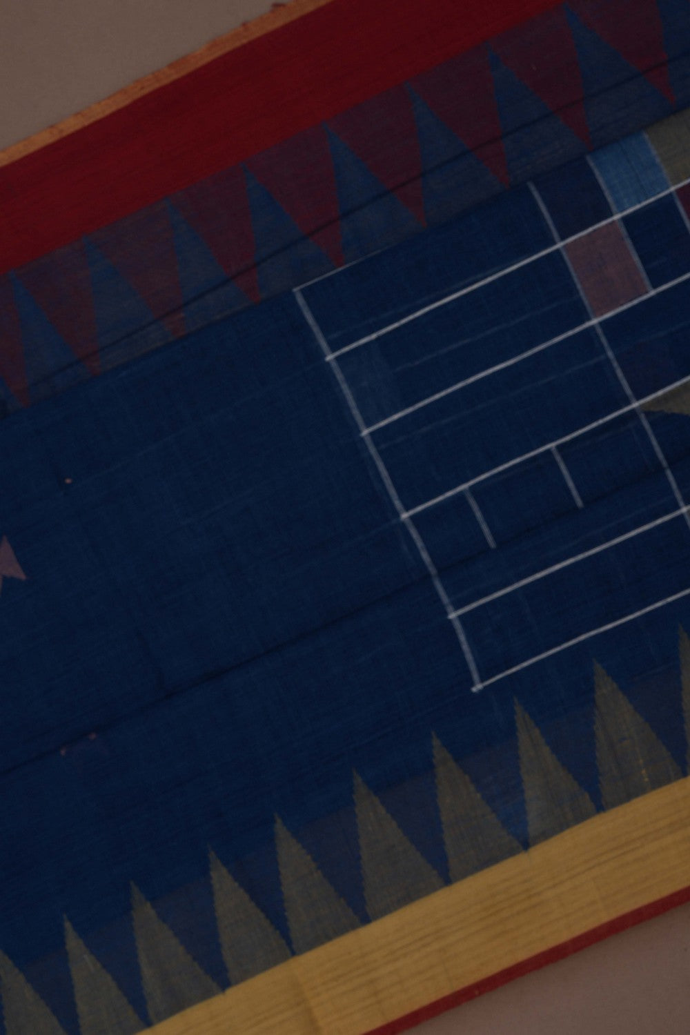 Image of A Handloom Khadi Cotton Saree