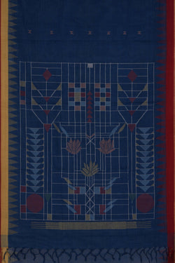 Image of A Handloom Khadi Cotton Saree