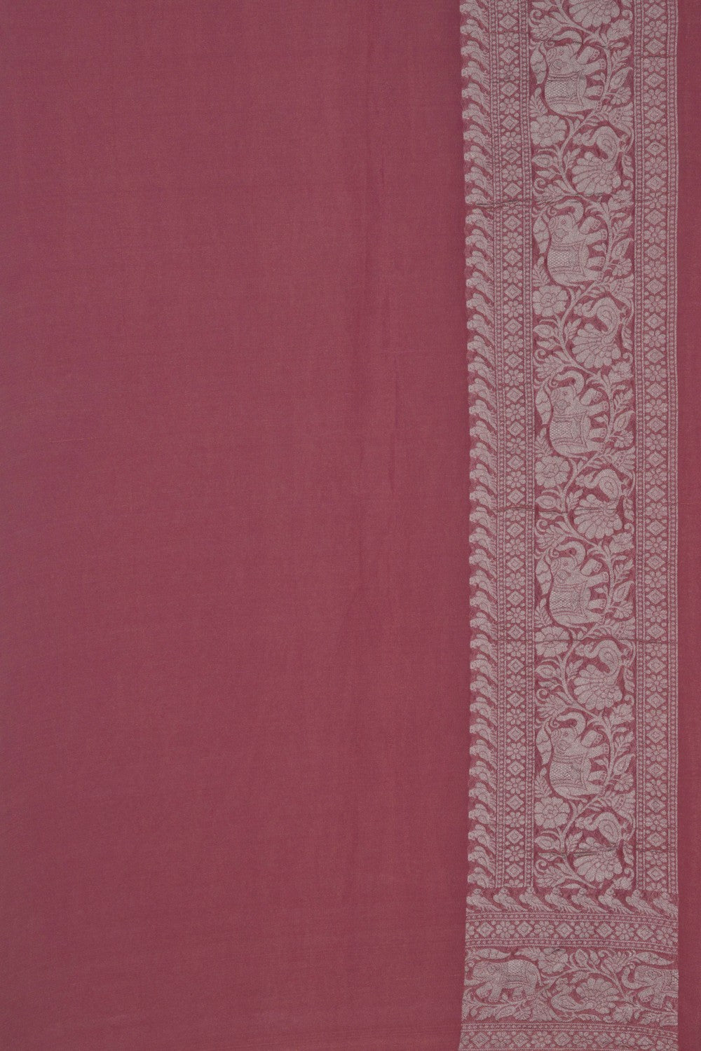 Banarasi Tissue Silk Pink Saree
