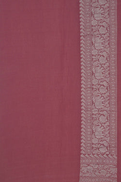 Image of Banarasi Tissue Silk Pink Saree