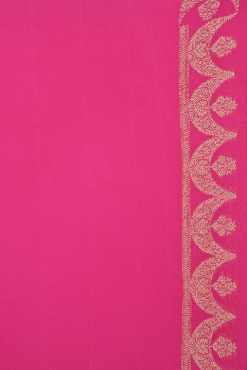 Image of Banarasi Georgette Pink Saree
