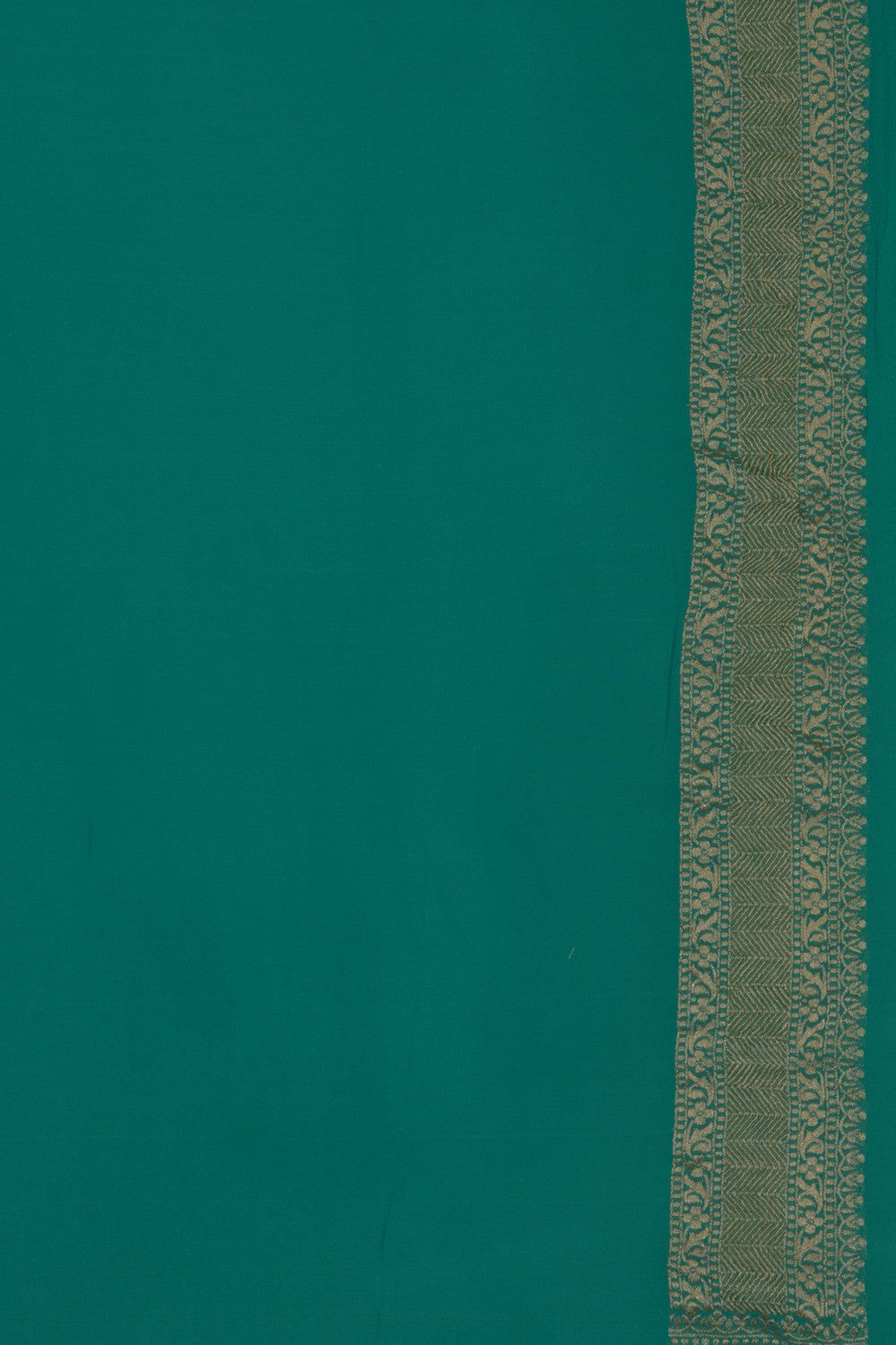 Image of Banarasi Georgette Sea Green Saree