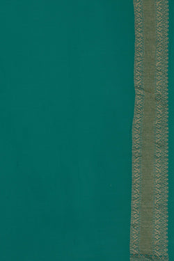Image of Banarasi Georgette Sea Green Saree