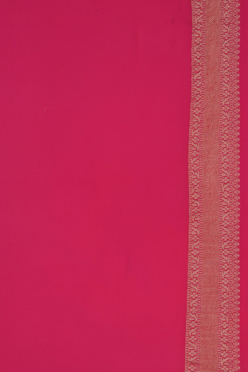 Banarasi Georgette Pink Saree