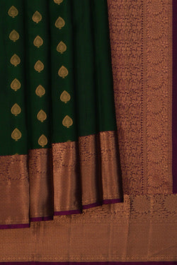 Image of South Silk Green Saree