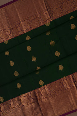 Image of South Silk Green Saree