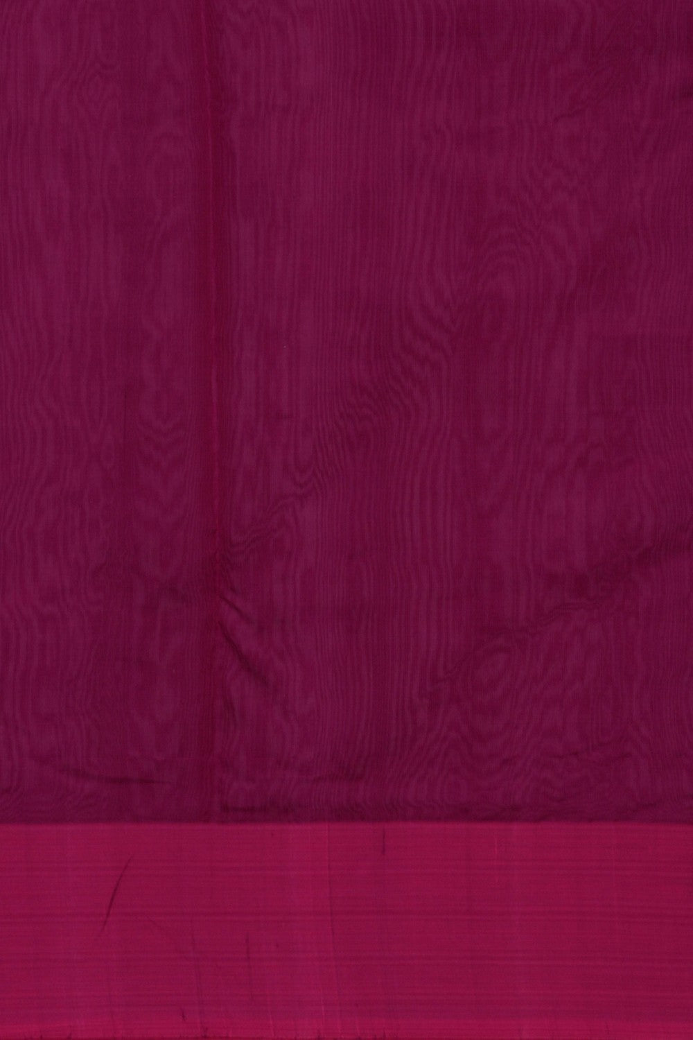 Chanderi Silk Magenta Pink Saree