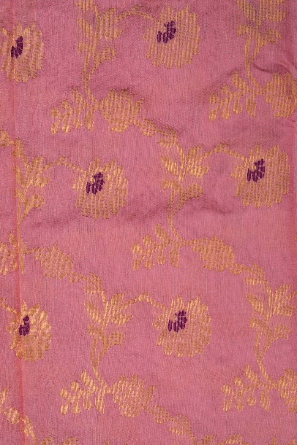 Chanderi Pink Saree