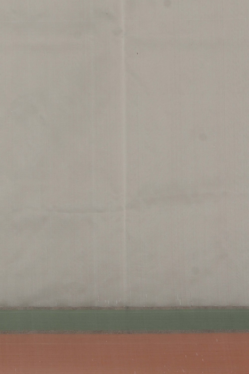 Chanderi Silk White Saree