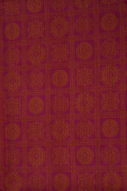 Image of Moonga Silk Pink Saree