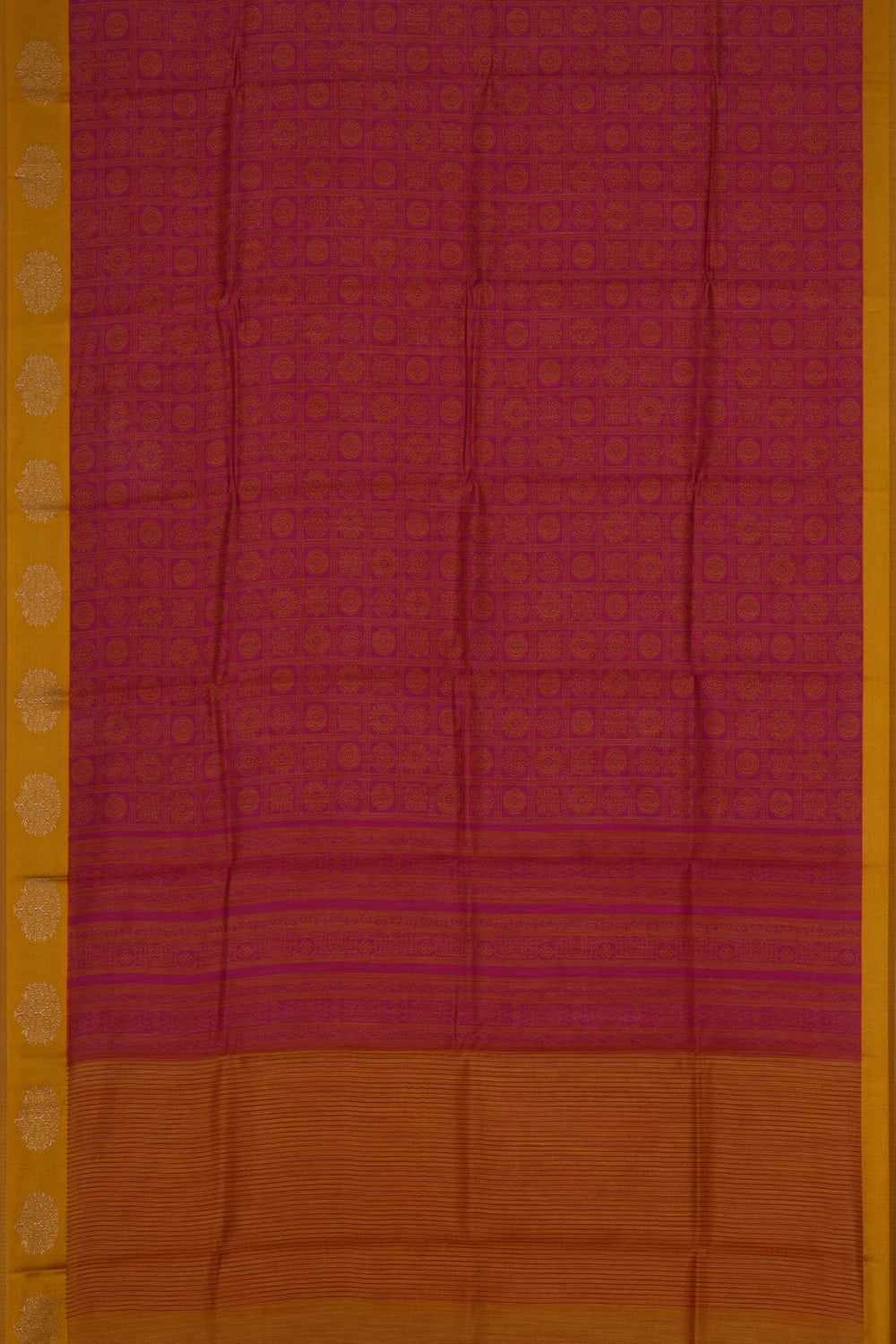 Moonga Silk Pink Saree
