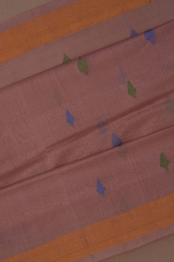 Image of Uppada Cotton Beige Saree