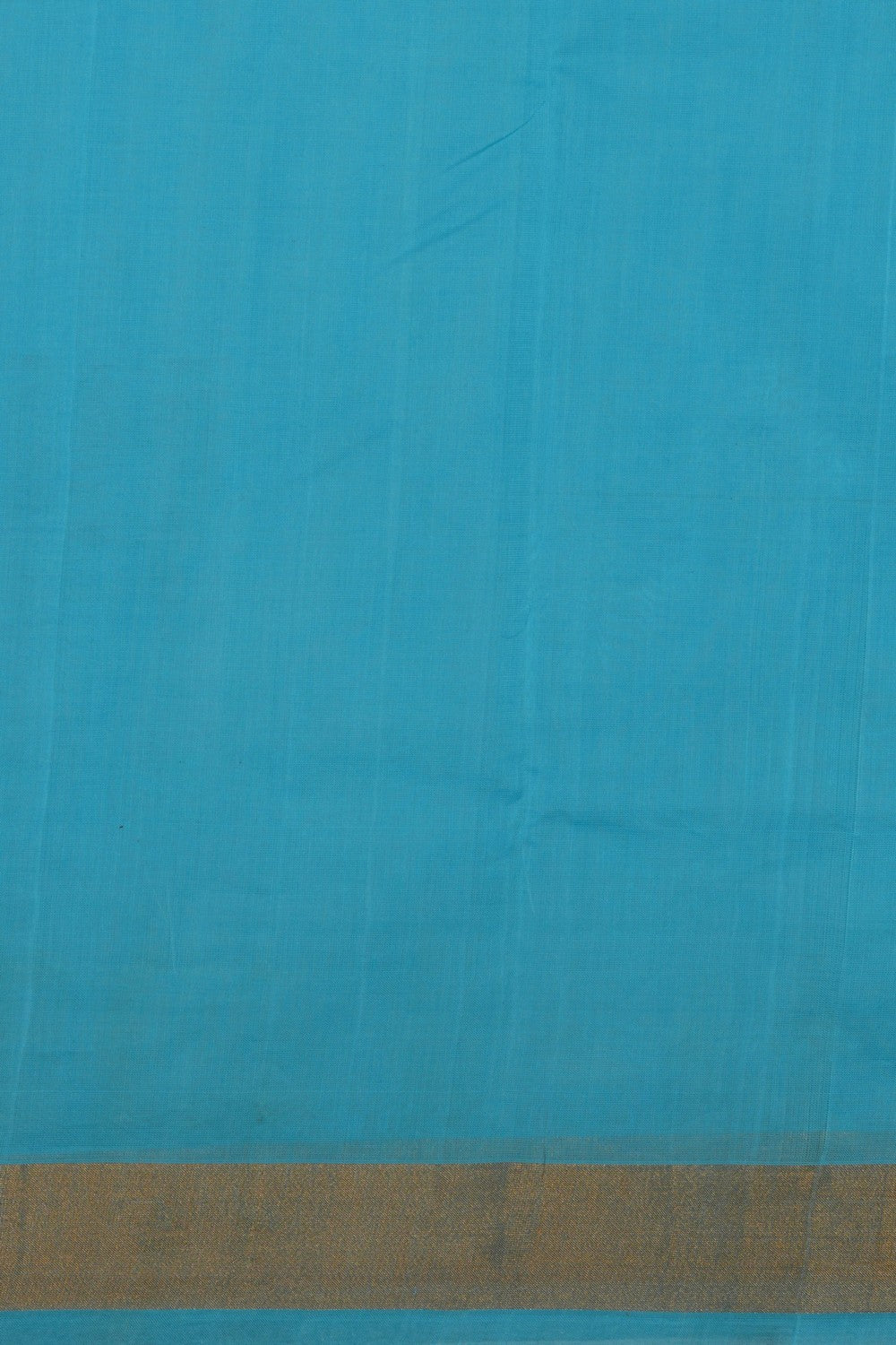 Image of Uppada Cotton Blue Saree