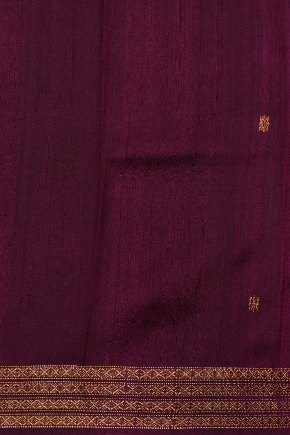 Image of Dupion Silk Orange Saree