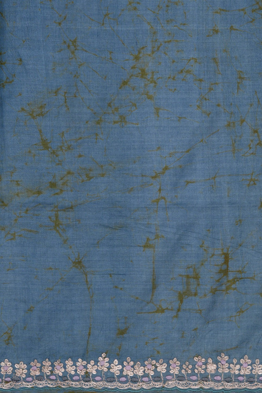 Tussar Silk Batik Printed Saree