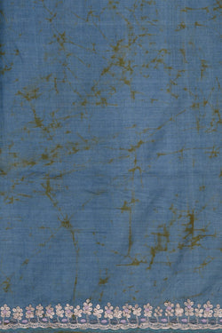 Image of Tussar Silk Batik Printed Saree