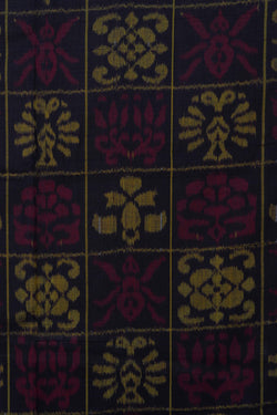 Image of Sambalpuri Cotton Violet Saree