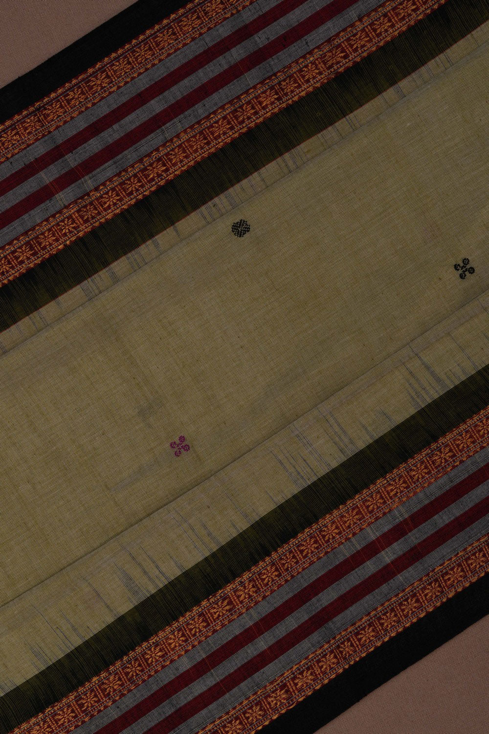 Sambalpuri Cotton Mint Green Saree
