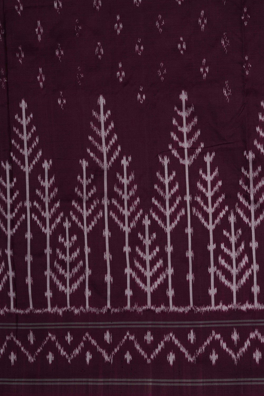 Image of Pochampally Ikat Silk Saree