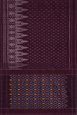 Image of Pochampally Ikat Silk Saree