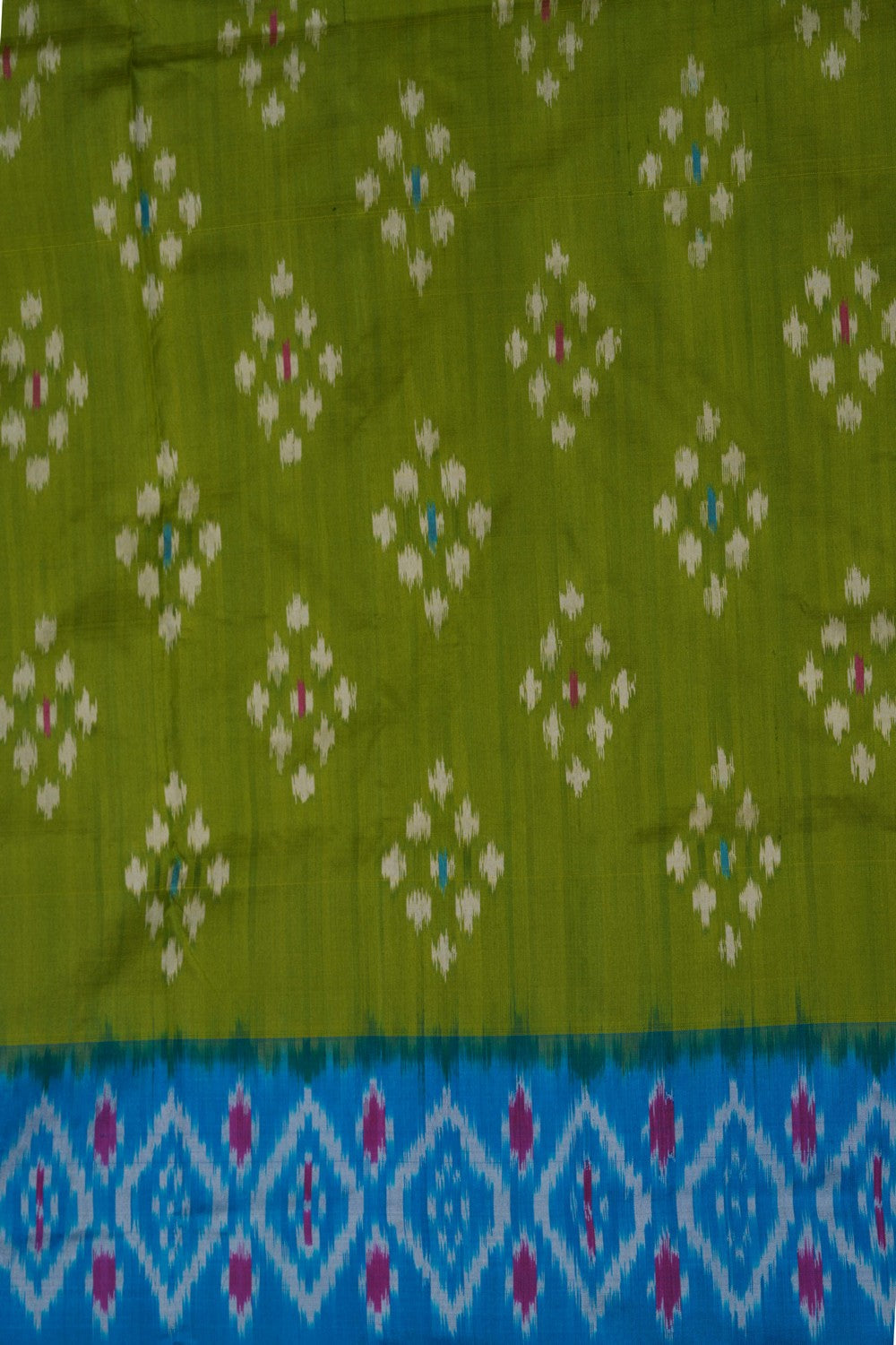 Image of Pochampally Ikat Silk Saree