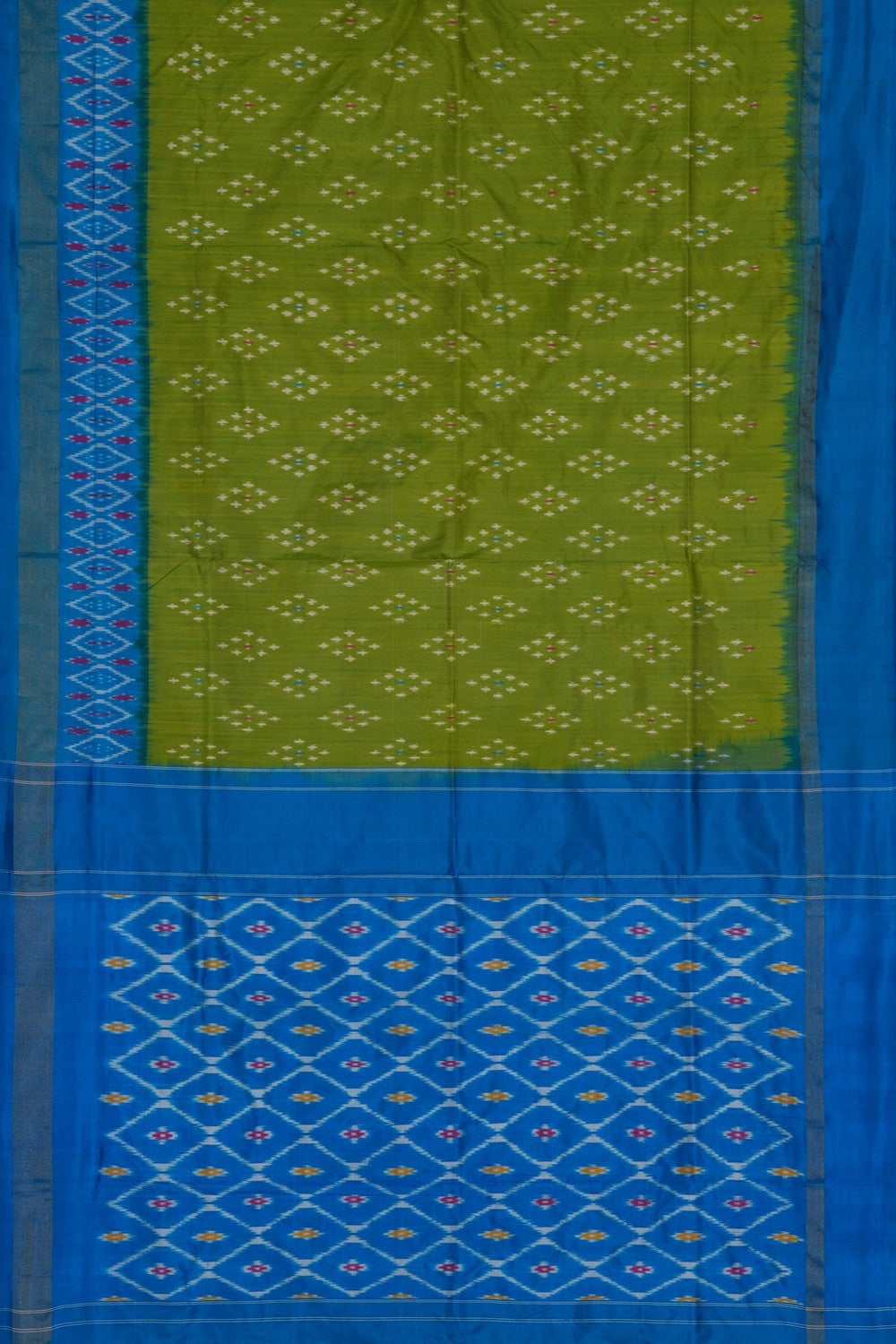 Image of Pochampally Ikat Silk Saree