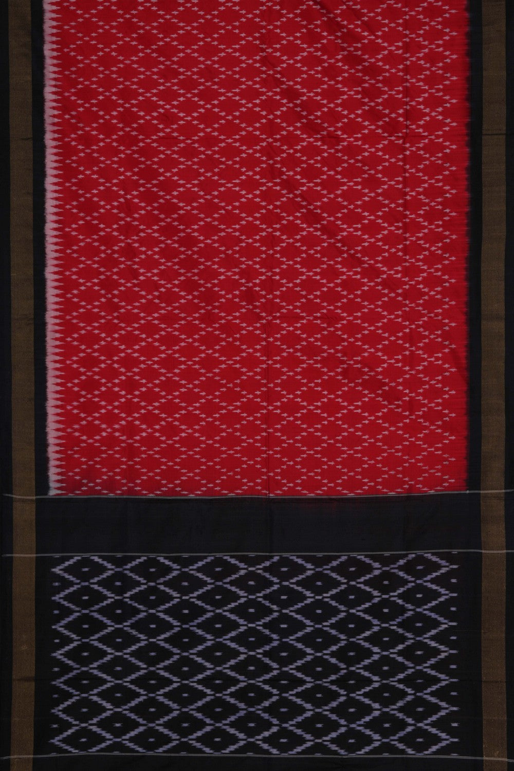 Image of Pochampally Ikat Silk Saree