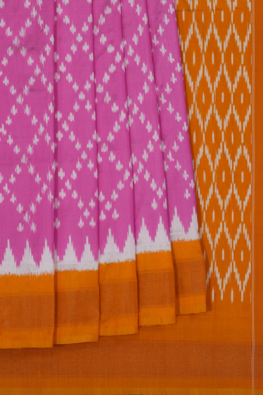 Pochampally Ikat Silk Saree