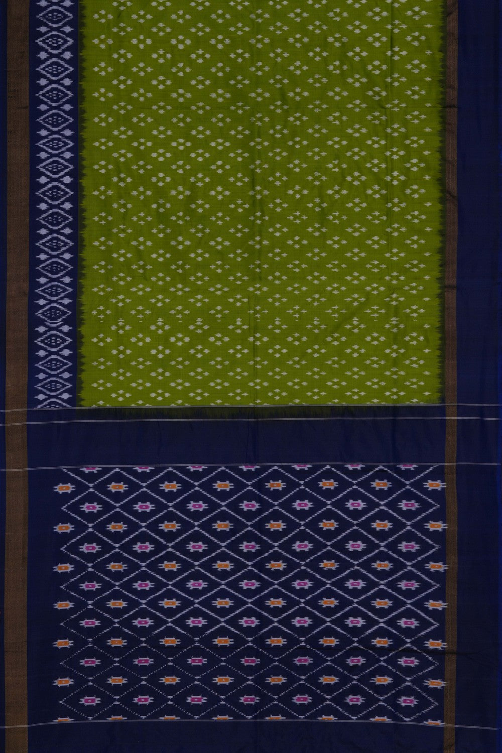 Image of Pochampally Ikat Silk Saree