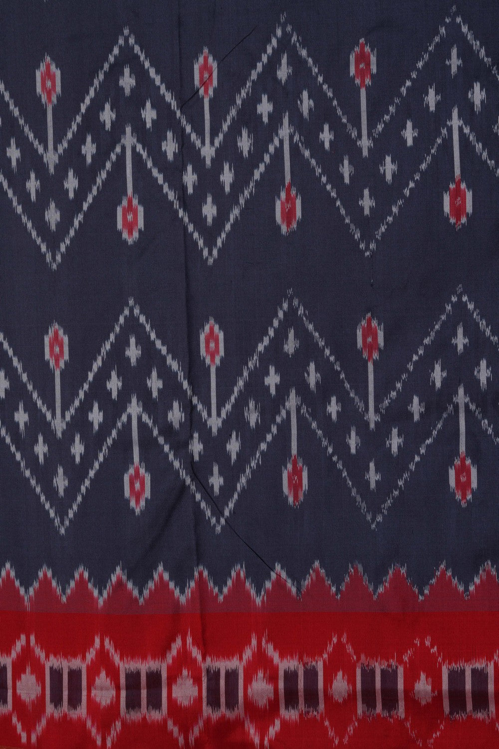 Image of Pochampally Ikat Silk Saree