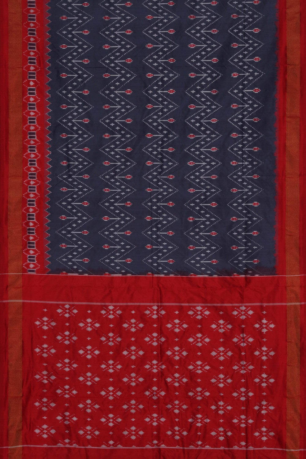 Image of Pochampally Ikat Silk Saree