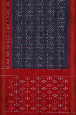 Image of Pochampally Ikat Silk Saree