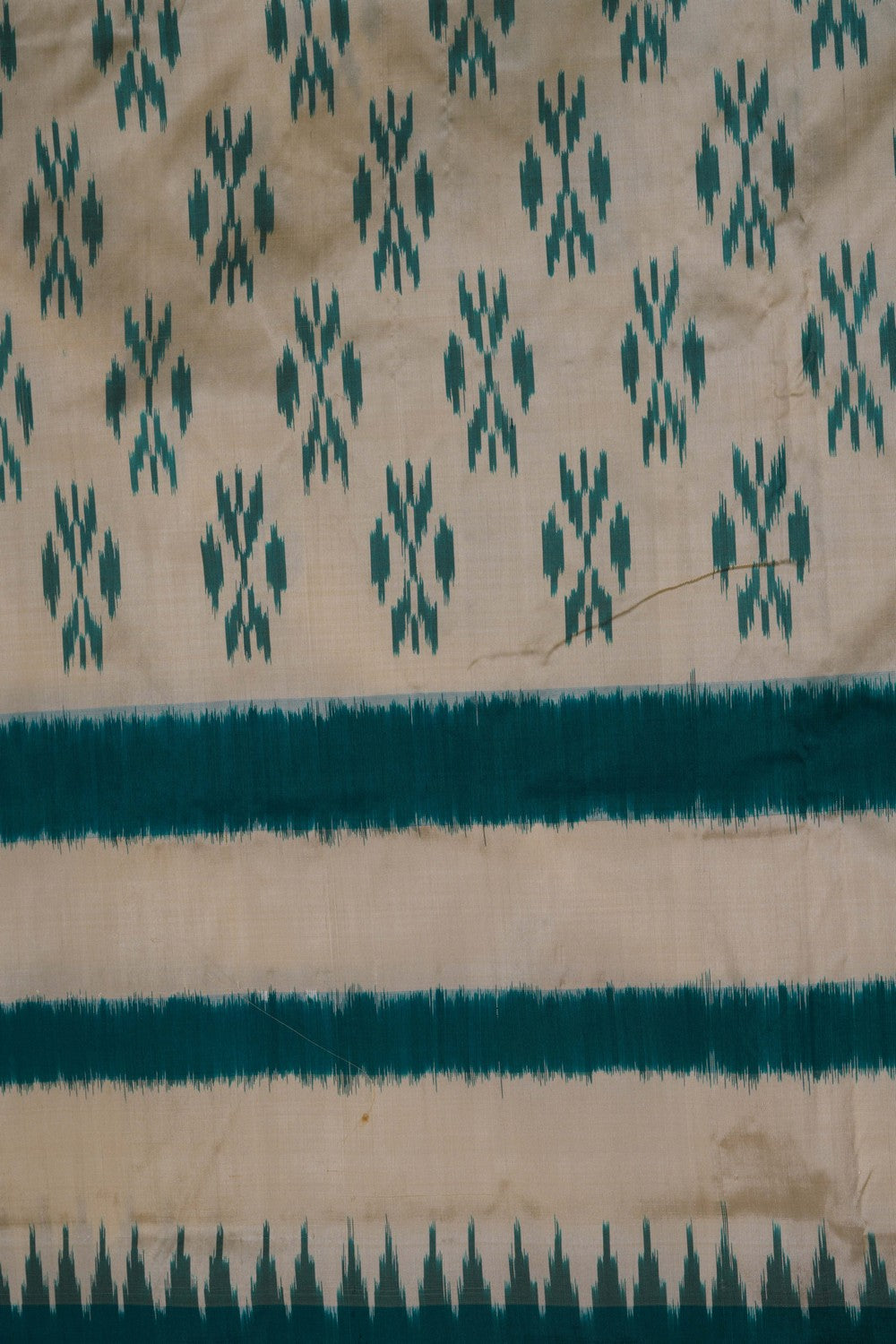 Image of Pochampally Ikat Silk Saree