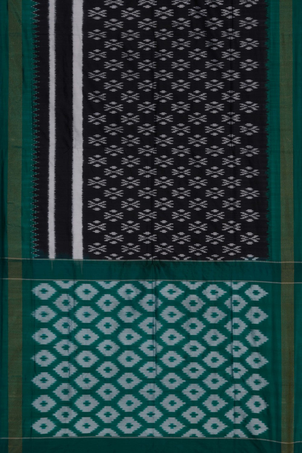 Image of Pochampally Ikat Silk Saree