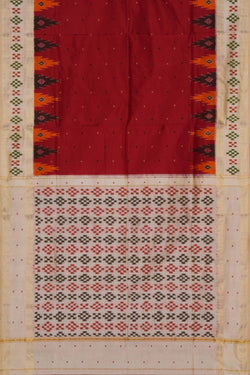 Image of Pochampally Ikat Silk Saree