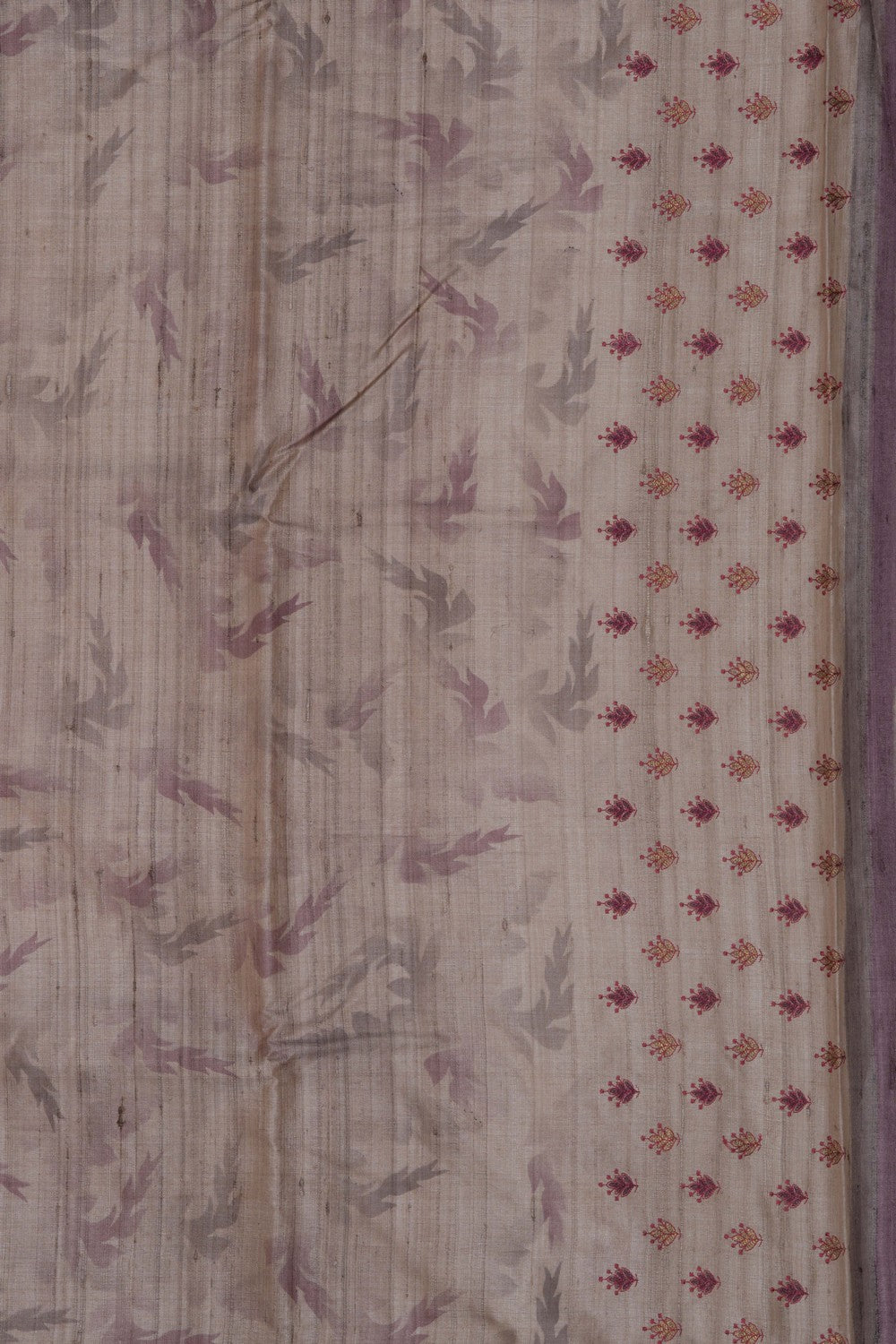 Image of A Tussar Embroidery Saree