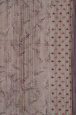 Image of A Tussar Embroidery Saree
