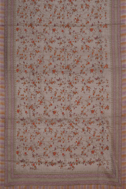 Image of A Tussar Embroidery Saree